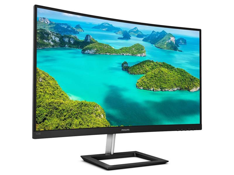 Philips Monitor 328E1CA/00 Farbbrillanter, ultrahochauflösender 31,5