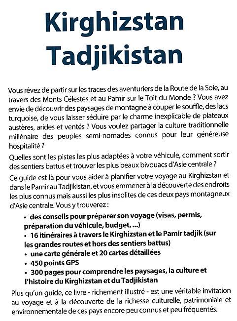 KIRGHIZSTAN TADJIKISTAN