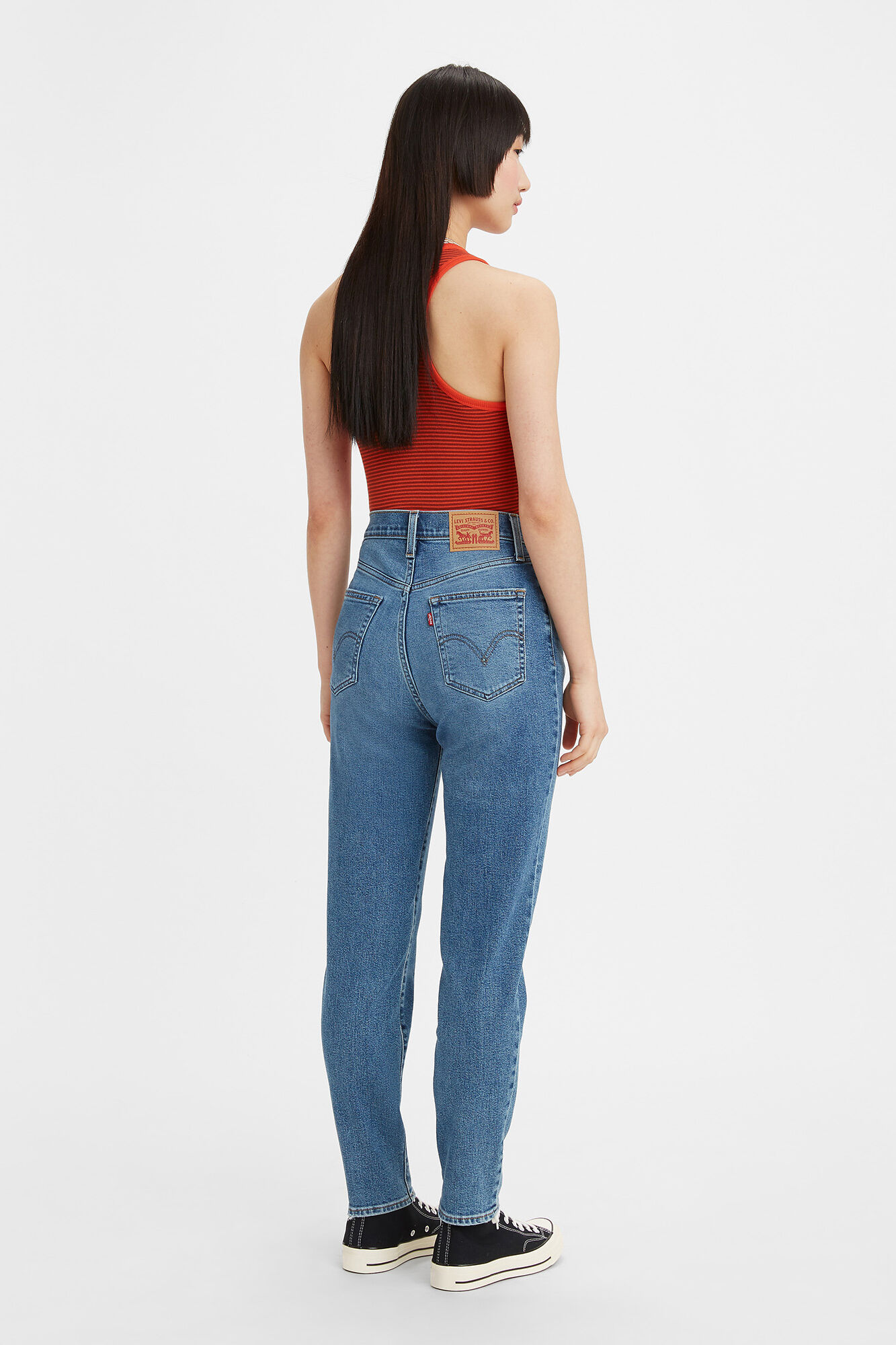 Calça jeans Mom de cintura alta™