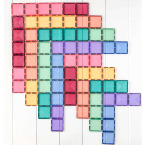 Connetix Ractangle Pastel magnetsæt 24 dele