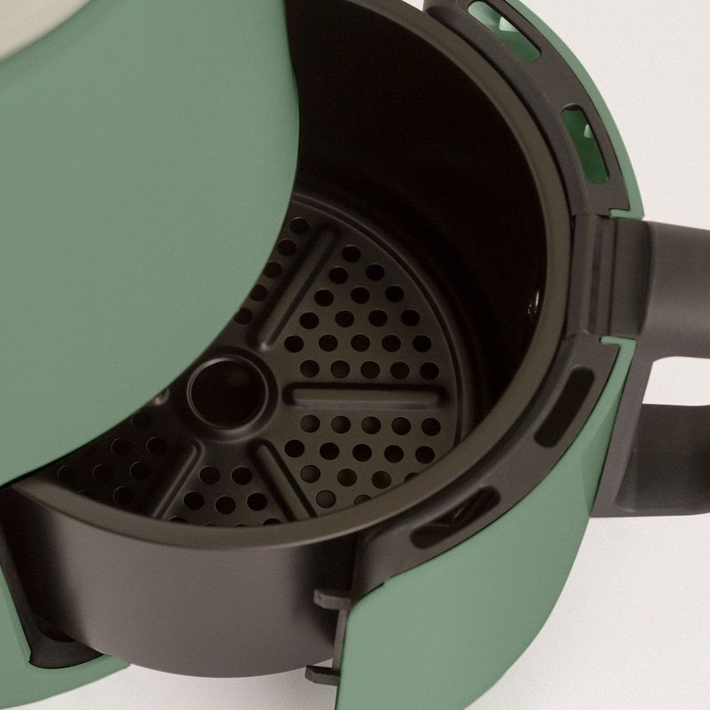 CREATE - Air Fryer - Olievrije Heteluchtfriteuse - Saliegroen - 1,5 L - 900 W