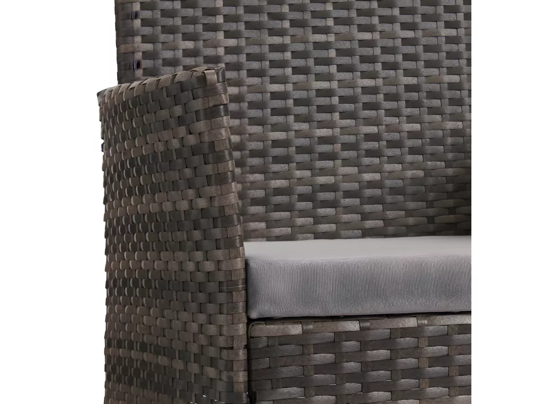 Ensemble de meubles de jardin en poly rotin
