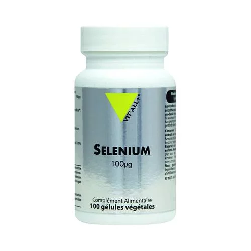 Sélénium 100µg Vit'all+ - 100 Gélules Végétales