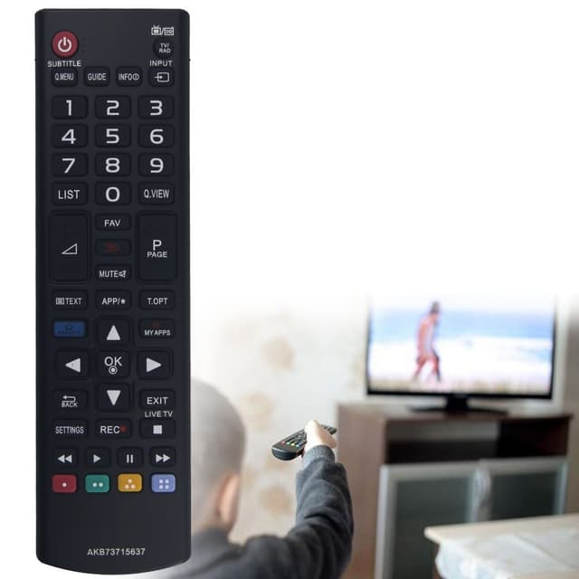TV fjernbetjening Erstatning for AKB73715637 Til LG TV