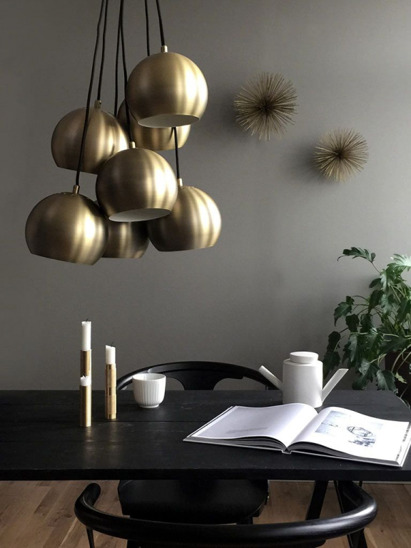 Frandsen Ball hanglamp Ø18 metallic chroom