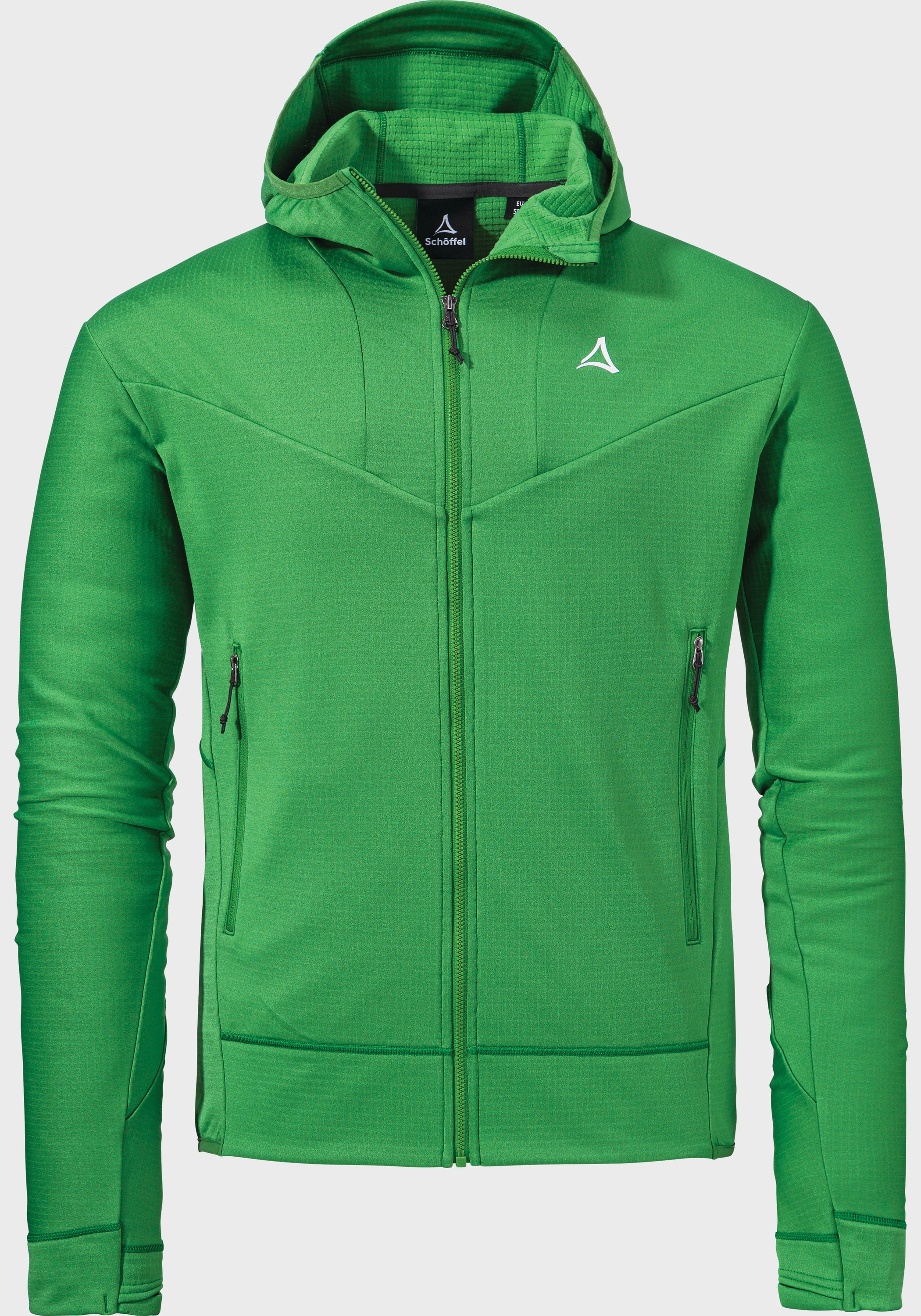 Schöffel Fleecejacke »Mountain Fleece Hoody Style Blaueis MNS« mit Kapuze