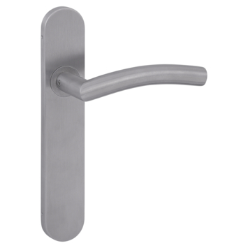 Novidade deurkrukset Hera ovaal blind schild RVS