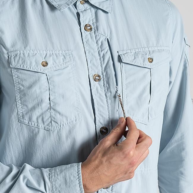 CRAGHOPPERS - CHEMISE NOSILFE ADVENTURE LS M