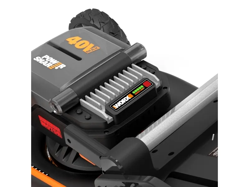 WORX WG749E, Skubbe plæneklipper, 46 cm, 2 cm, 8 cm, 55 L, Batteri