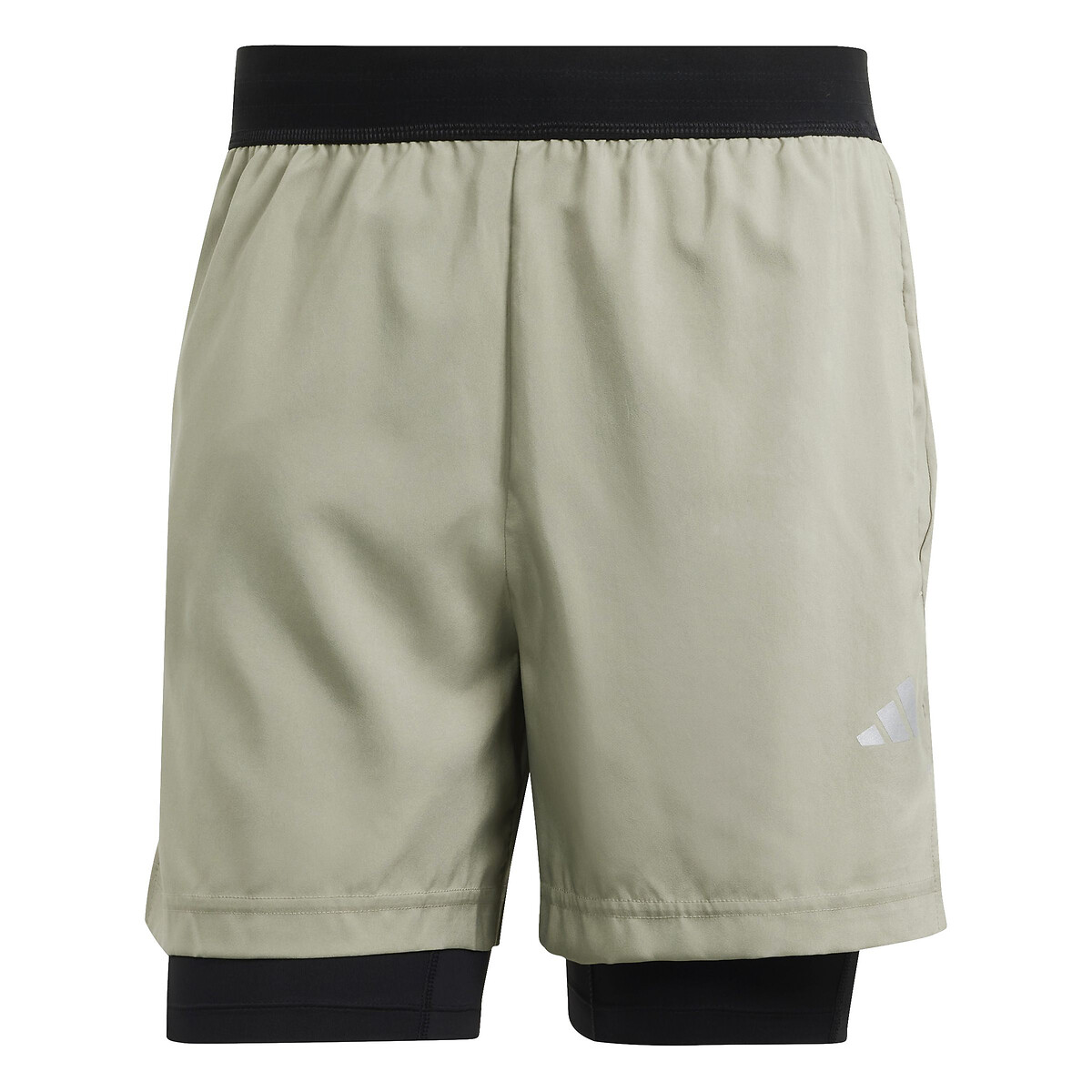 adidas Performance<br>Academia de treino curta 2 em 1