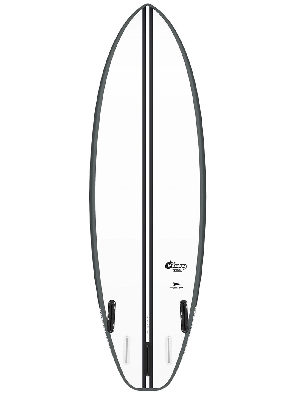 Torq Tec Pg-R Rail 6'0 Surfboard white