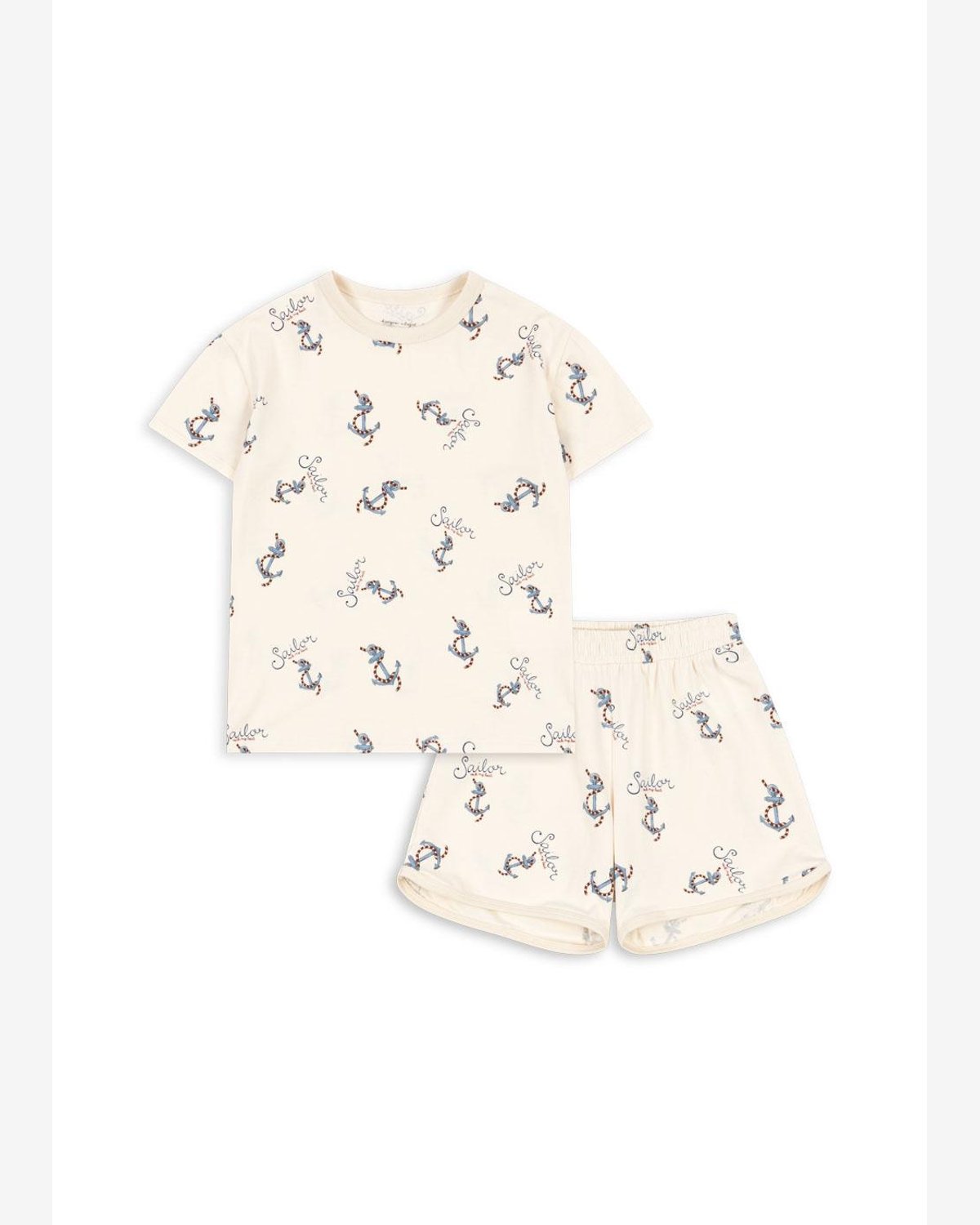 T-Skjorte & Shorts Sett Barn – Øko Bomull | Basic Set
