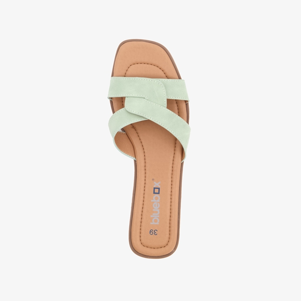 Blue Box dames slippers mint
