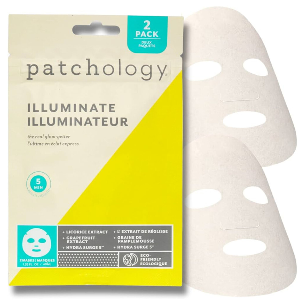 Patchology Illuminate Sheet Mask 2 stuks