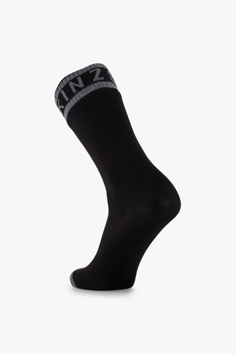SEALSKINZ Waterproof Warm Weather Mid Length w. Hydrostop 36-49 Bikesocken
