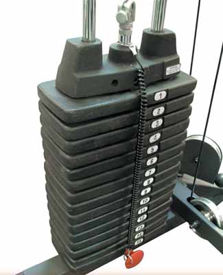BODYSOLID Option 90,5kg de Poids pour cage à squat GPR378