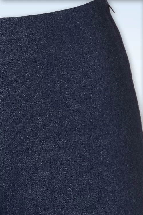 Very Cherry Marlene broek van denim