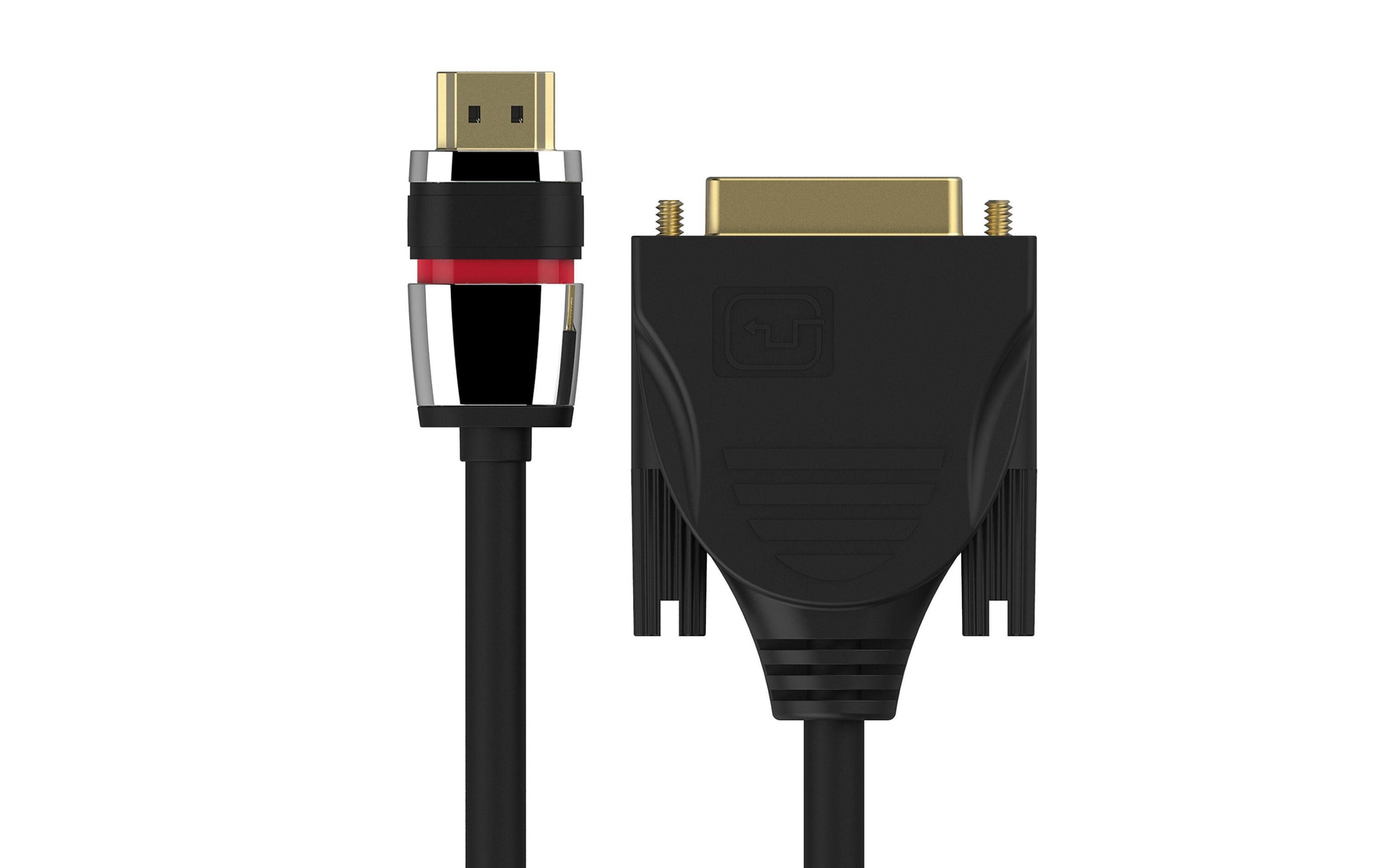 Kabel HDMI - DVI-D, 3 mHigh Speed HDMI auf DVI-D Kabel