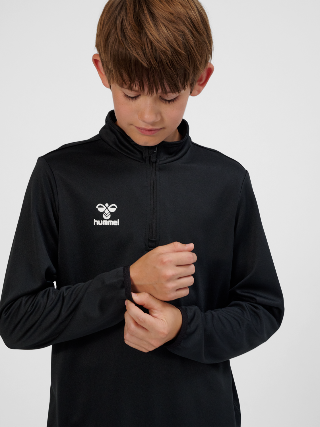 hmlESSENTIAL HALF-ZIP KIDS