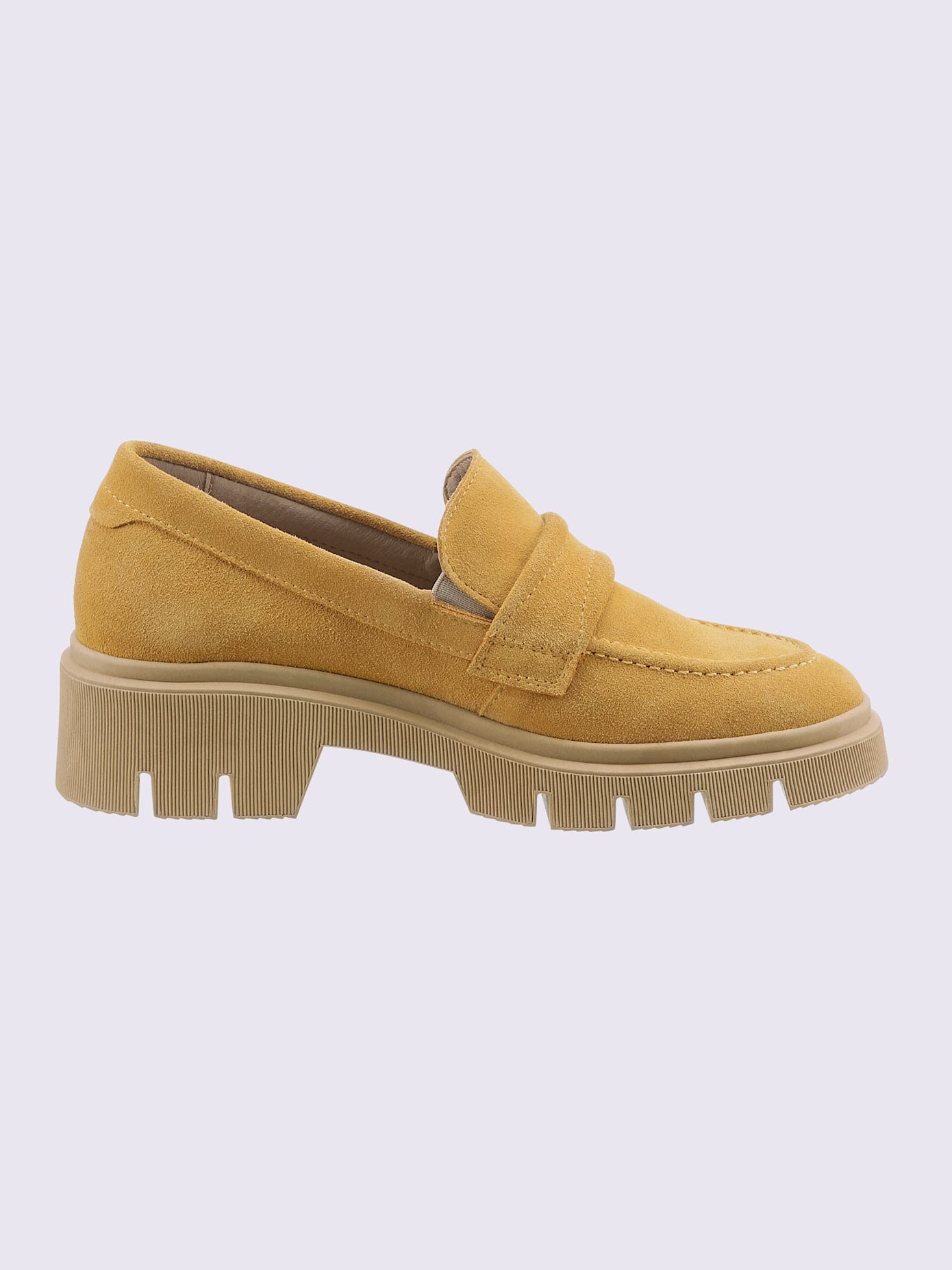 Trotteurs cuir velours de vache.