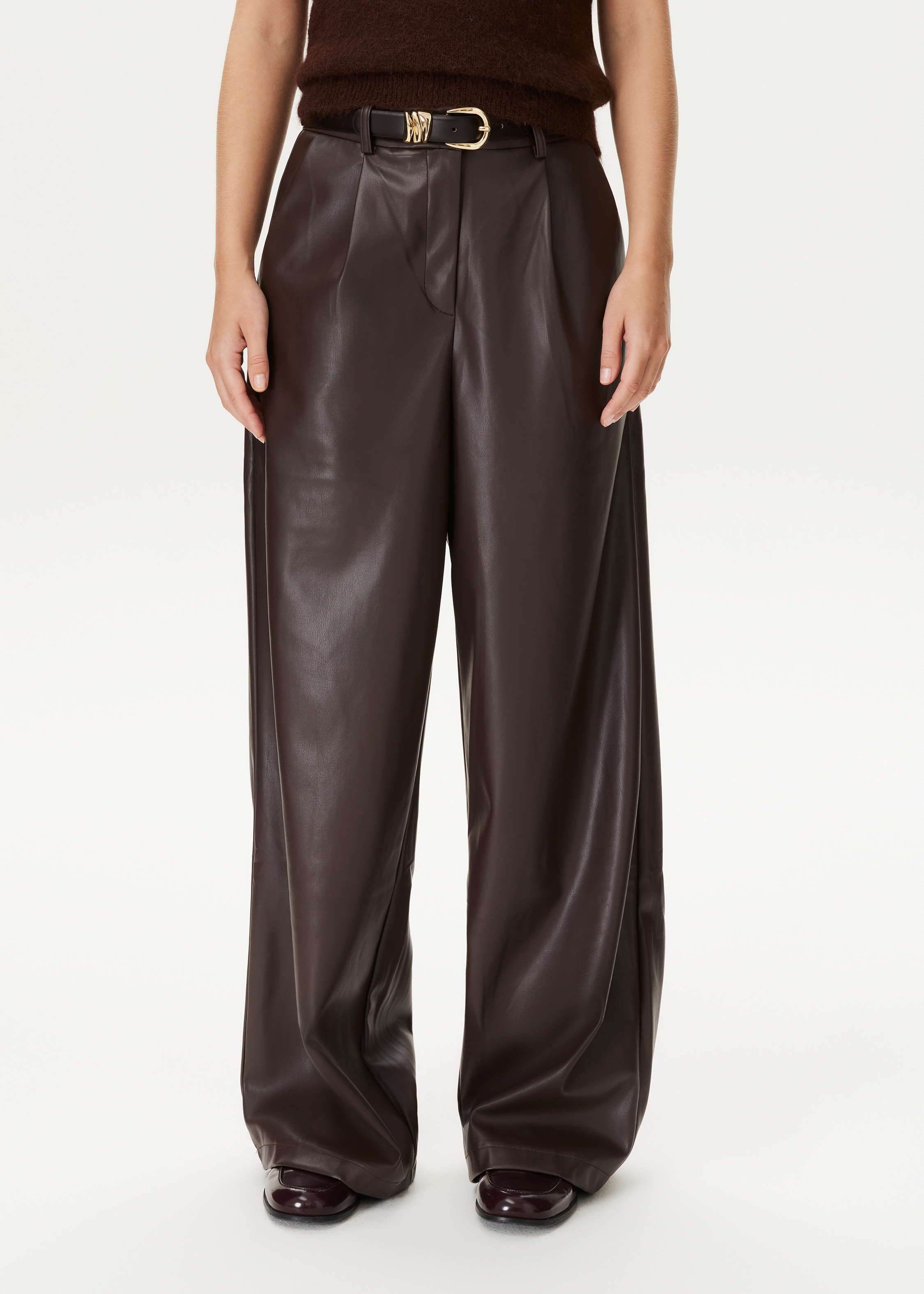 Imitatieleren pantalon