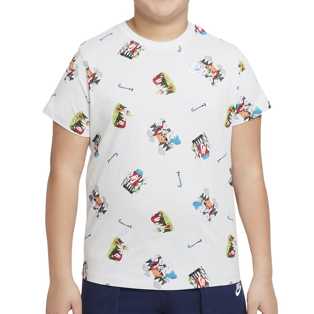 Nike T-shirt Bleu Garçon Nike Boxy