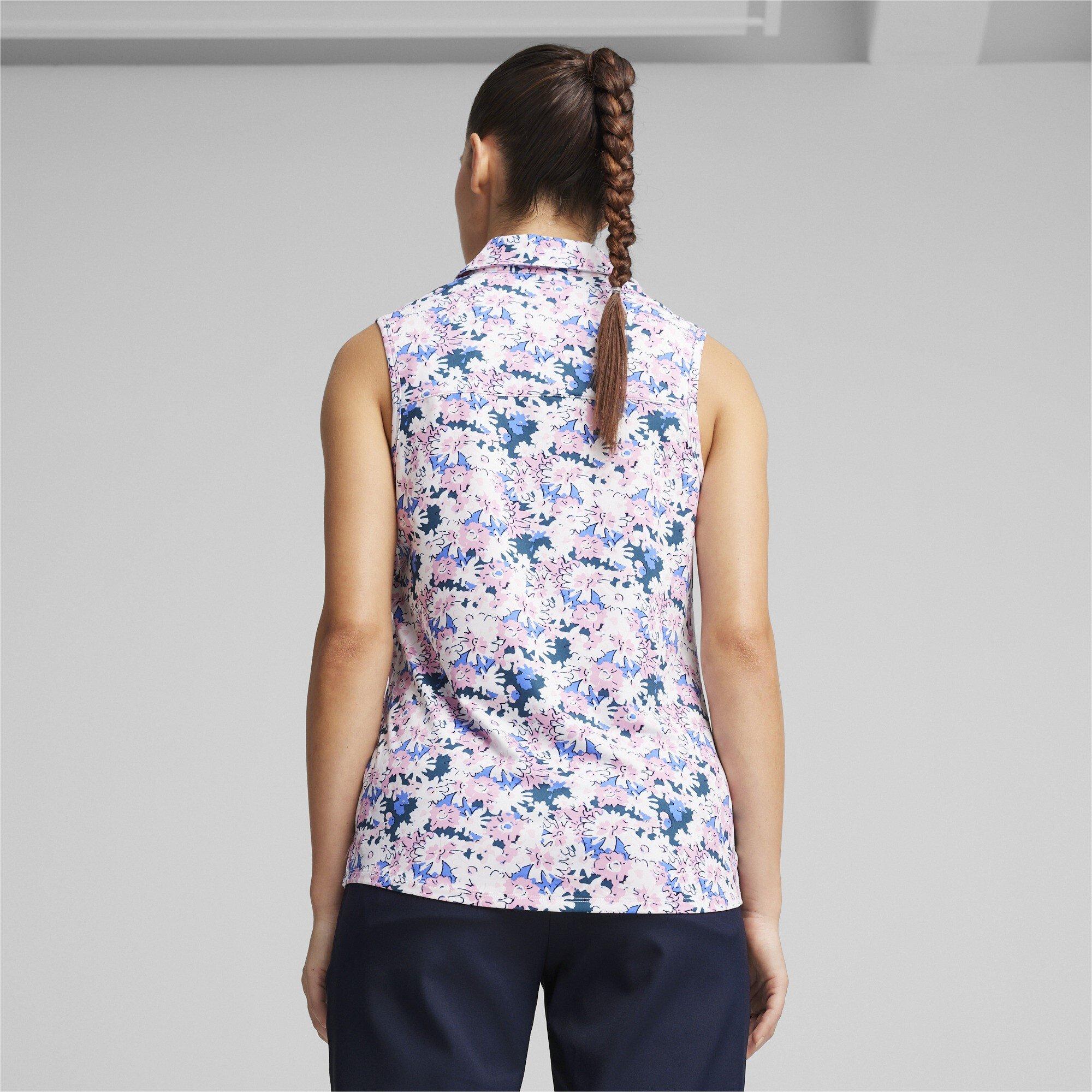 Puma Puma W Mattr Bloom Sl Polo Shirt Womens