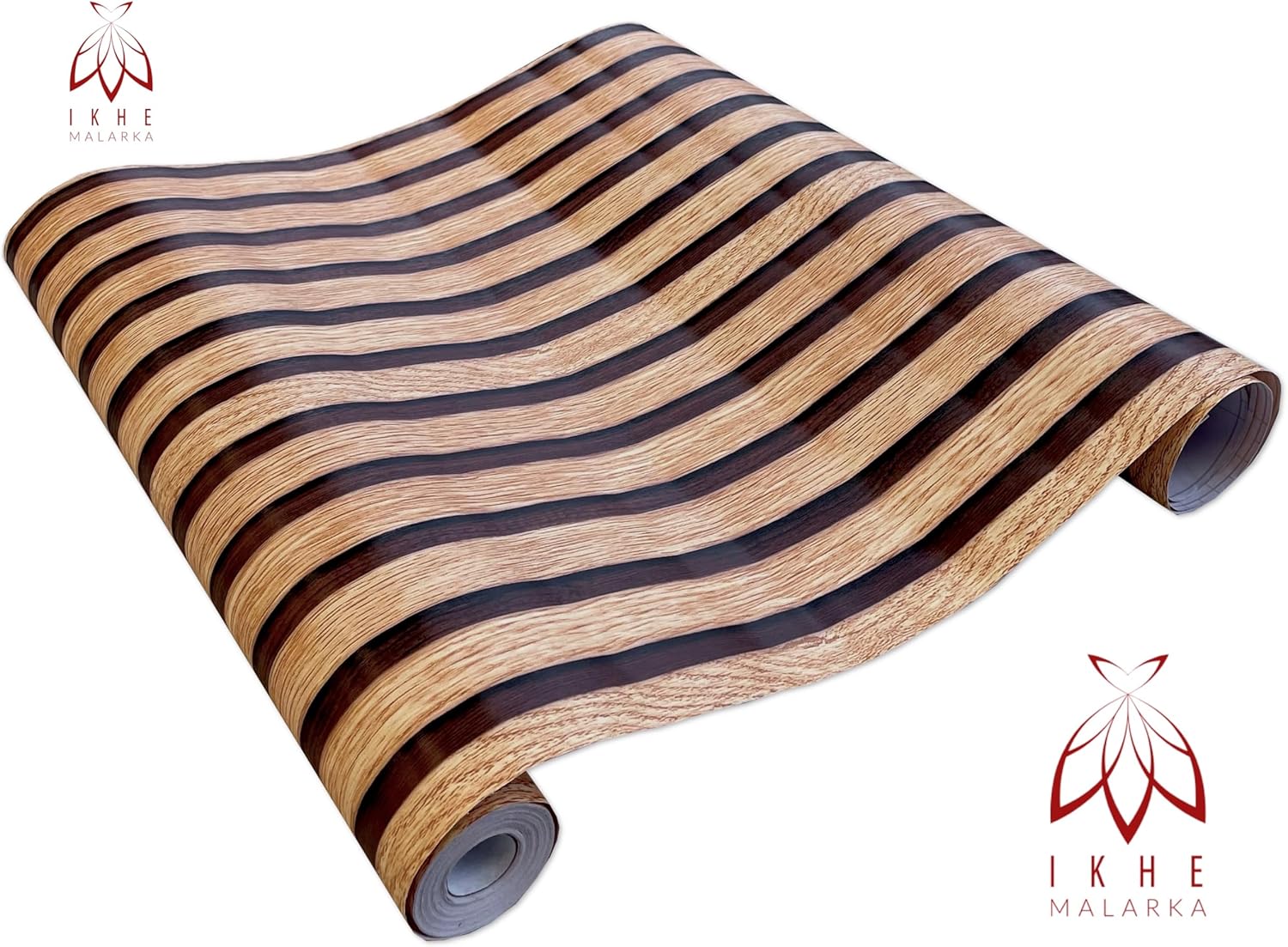 IKHE MALARKA 4,5 m² Zelfklevend behang PVC-folie Zelfklevende folie Sticker (1 rol heeft een dikte van 0,8 mm - breedte 45 cm - lengte 10 m) (HY9604)