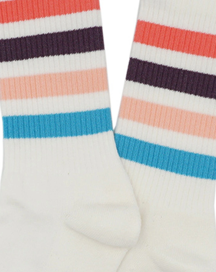 Tennissocken FOR ALL in wollweiß/begonie