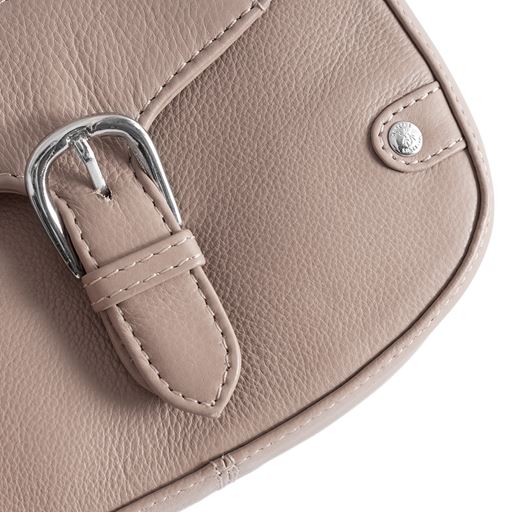 Depeche Small Clutch, Dusty Taupe