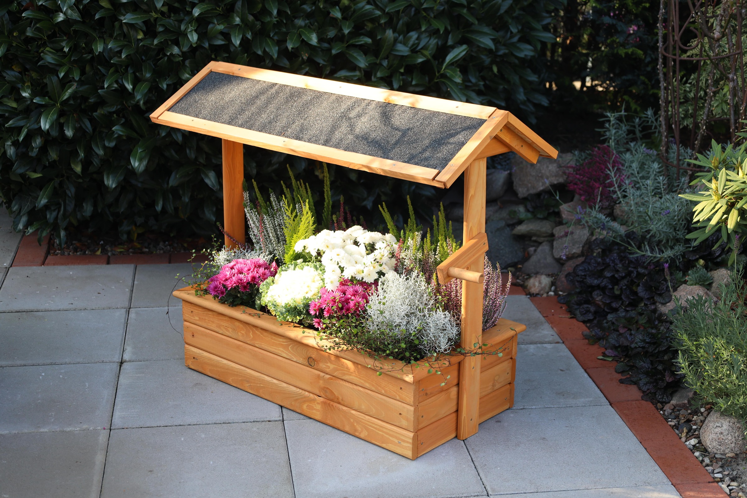 promadino Pflanzkübel »Zierbrunnen Chiemsee« BxTxH: 94x49x77 cm