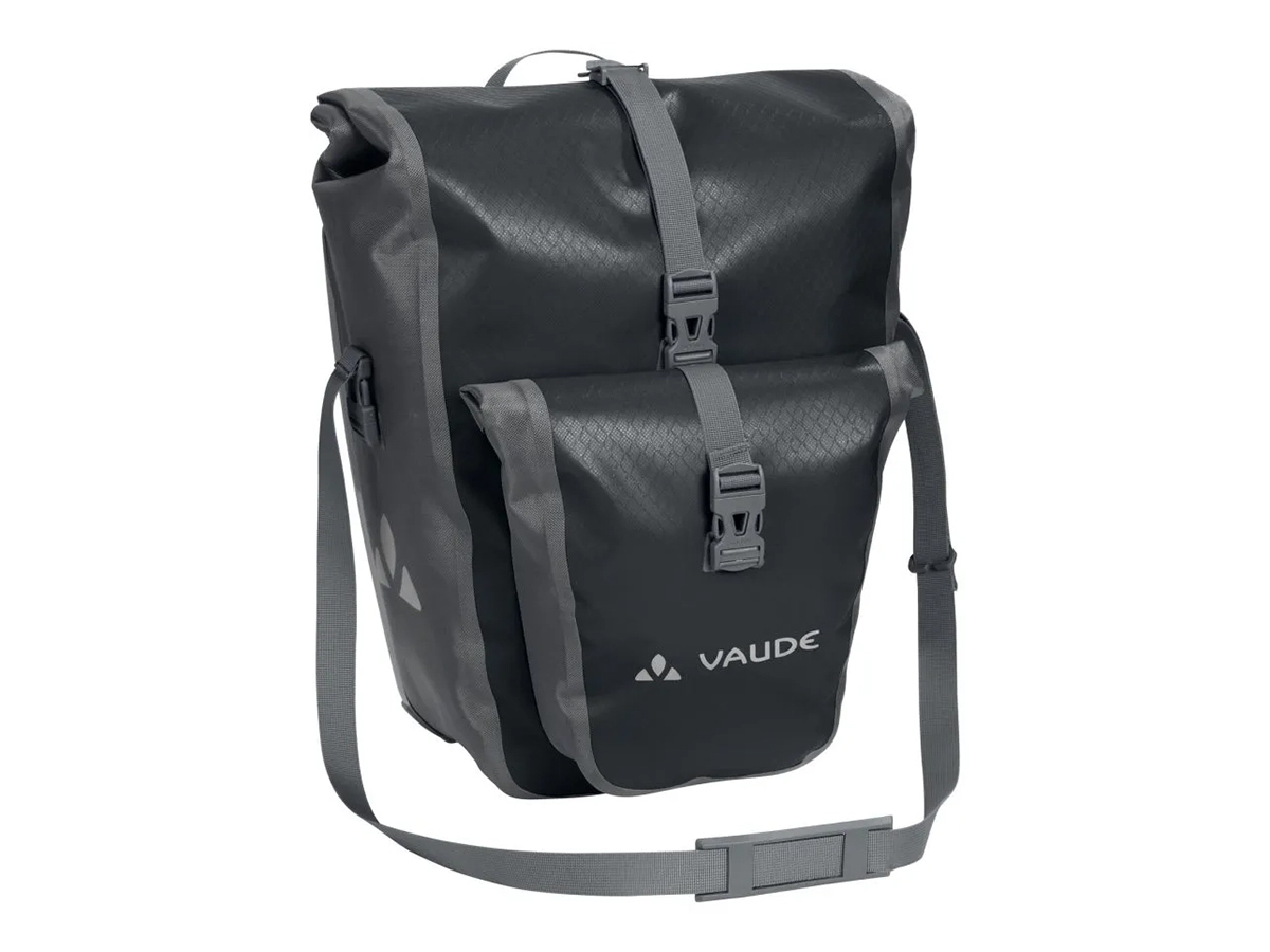 Vaude Aqua Back Plus dubbele fietstassen - Black