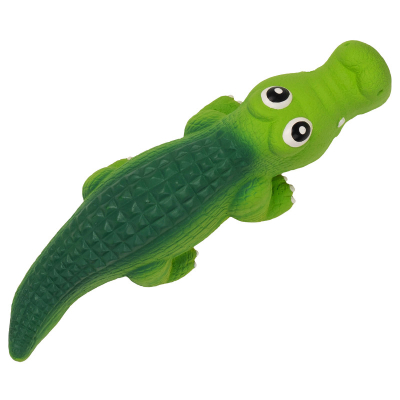 Freezack Hundespielzeug Latex Krokodil 30x9cm