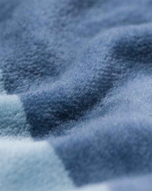 pyjama velours rayé pour enfant bleu