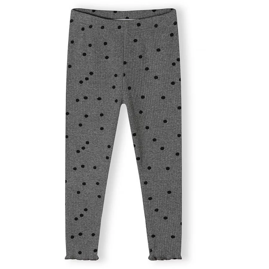 MINOTI Leggings Dunkelgrau Meliert