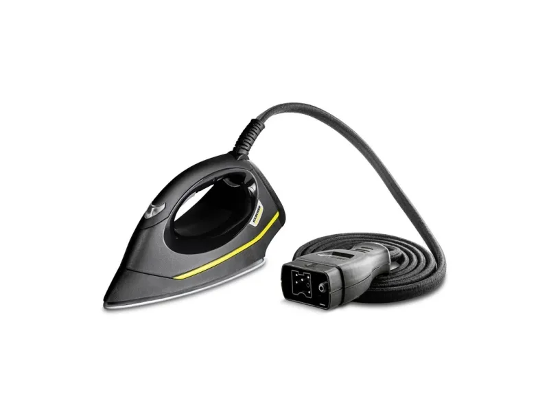 Kärcher EasyFinish - Tryksat dampstrygejern - til damprenser - sort - for Kärcher SC 4 EasyFix Iron, SC 5 EasyFix, SC 5 EasyFix Iron, SI 4 EasyFix Iron