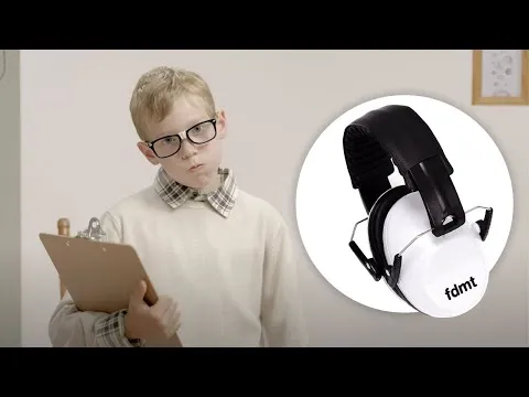 fdmt Coquilles Insonorisantes pour Enfant - Gris