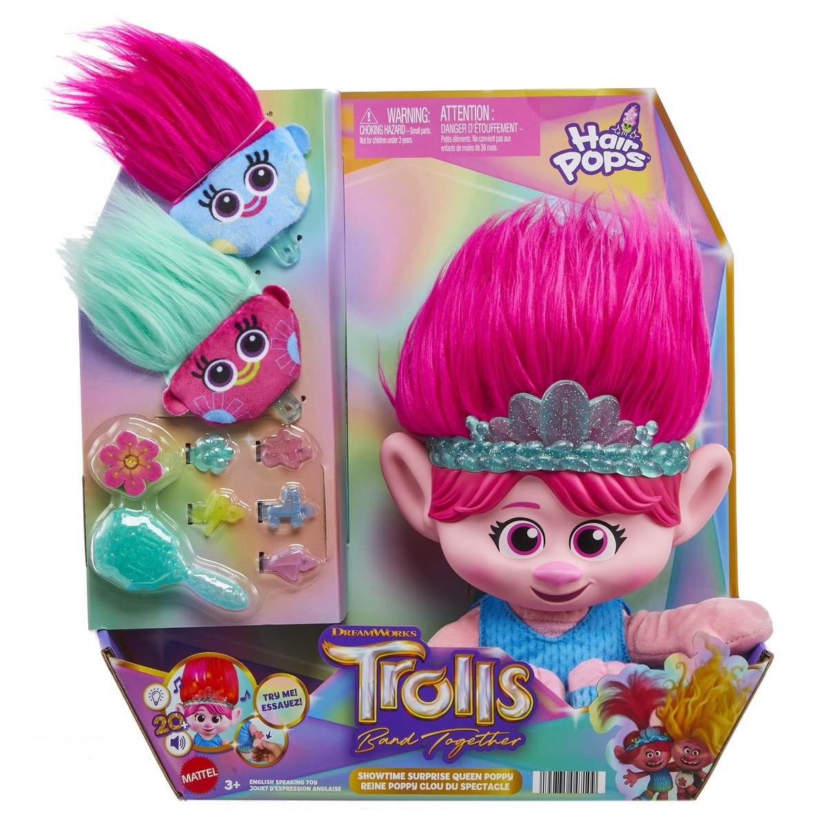 Peluche Poppy surprise - Trolls