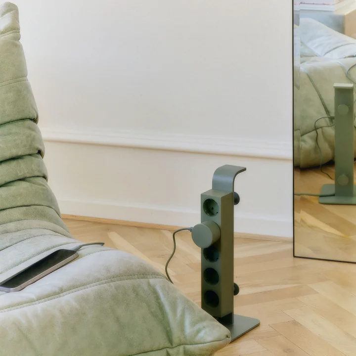 Pedestal - Power Tower, H 35 cm, pearl