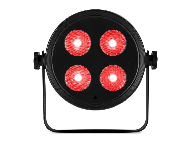Fuzzix Scheinwerfer PLF20 LED Scheinwerfer mit 4x 12W LEDs und DMX