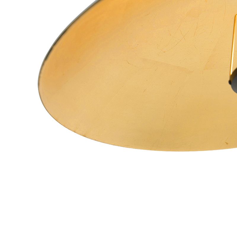 Vintage hanglamp zwart met goud 60 cm - Emilienne