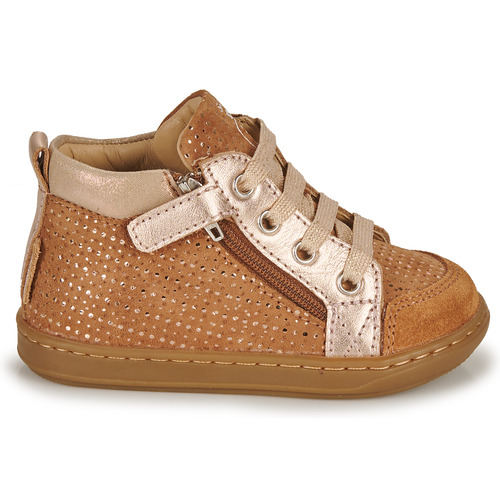 Shoo Pom - BOUBA BI ZIP - Marron / Doré