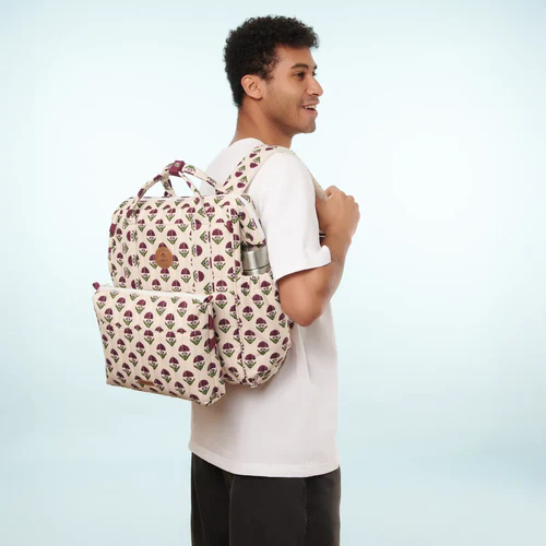 Sac à langer Aruba beige