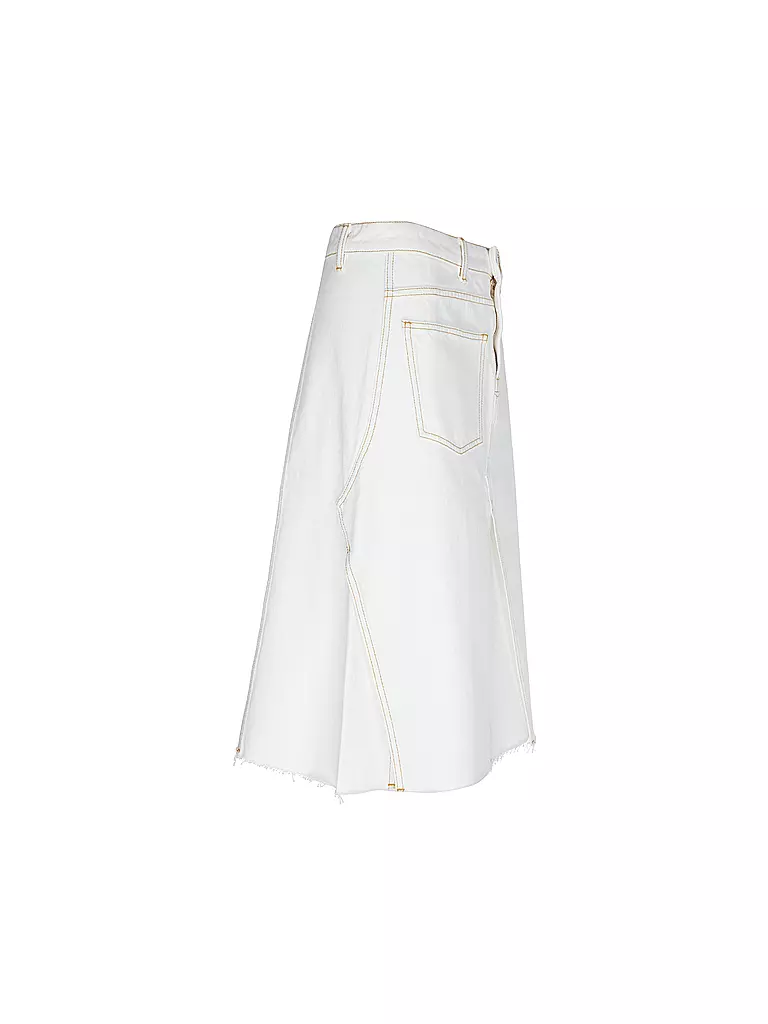 TORY BURCH Jeansrock creme