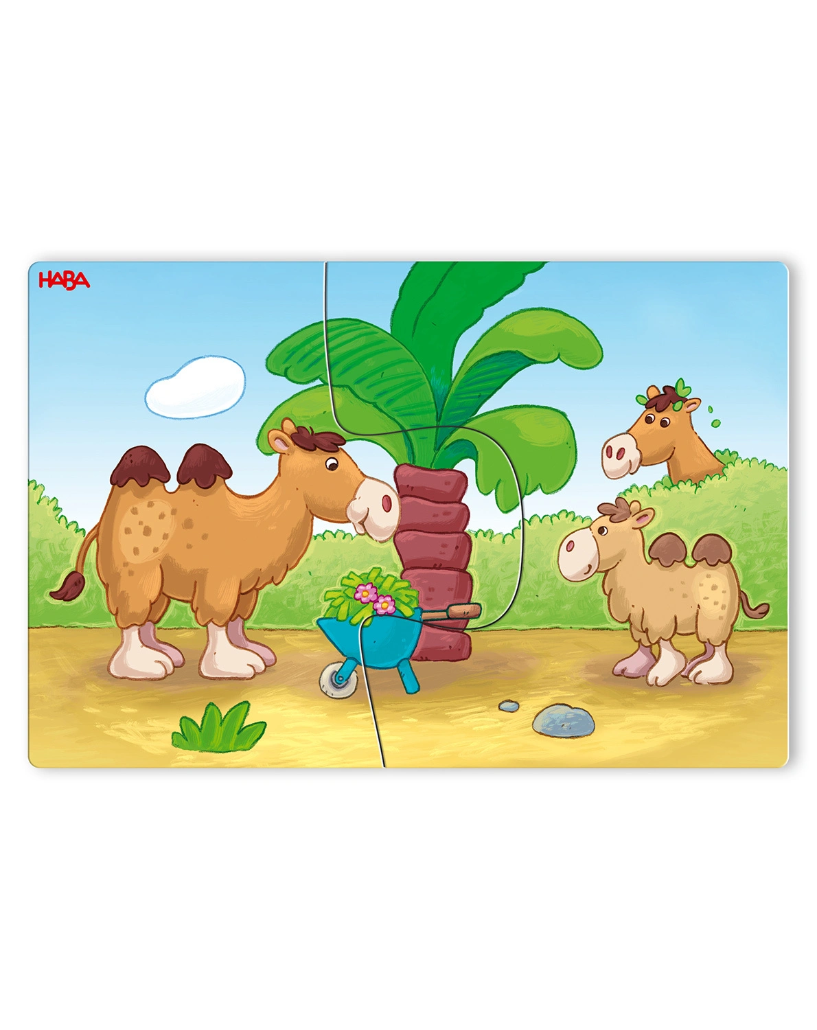 Puzzle WILDE TIERE 10x2-teilig