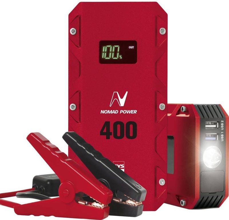 GYS - Nomad-Power 400 - Starthulp - 500A - 2 USB-poorten
