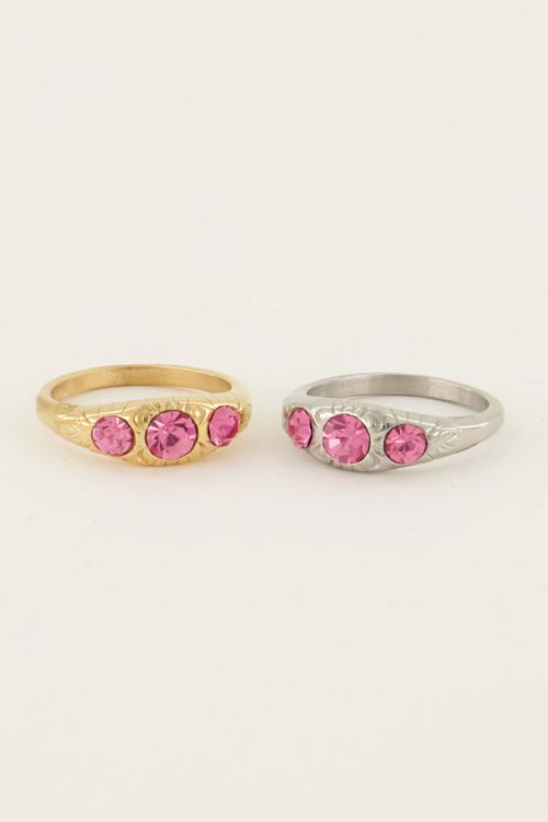 Triple blackberry ring