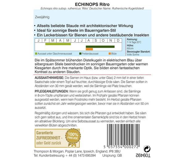 Thompson & Morgan Samen Ruthenische
