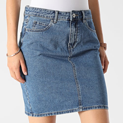 Jupe Femme Vega Life Bleu Denim