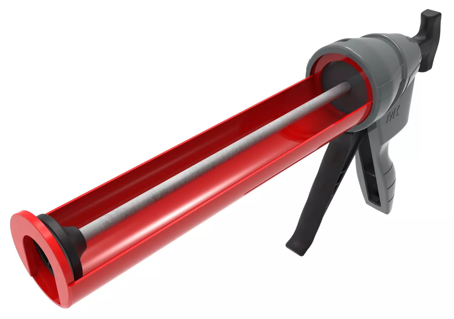 Zwaluw Den Braven H40  Kitpistool - rood - 310ml